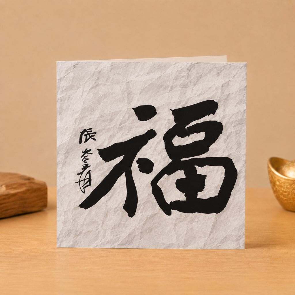 Blessing on Pure Paper