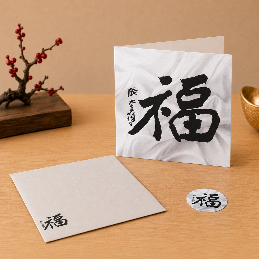 Fortune in White Silk