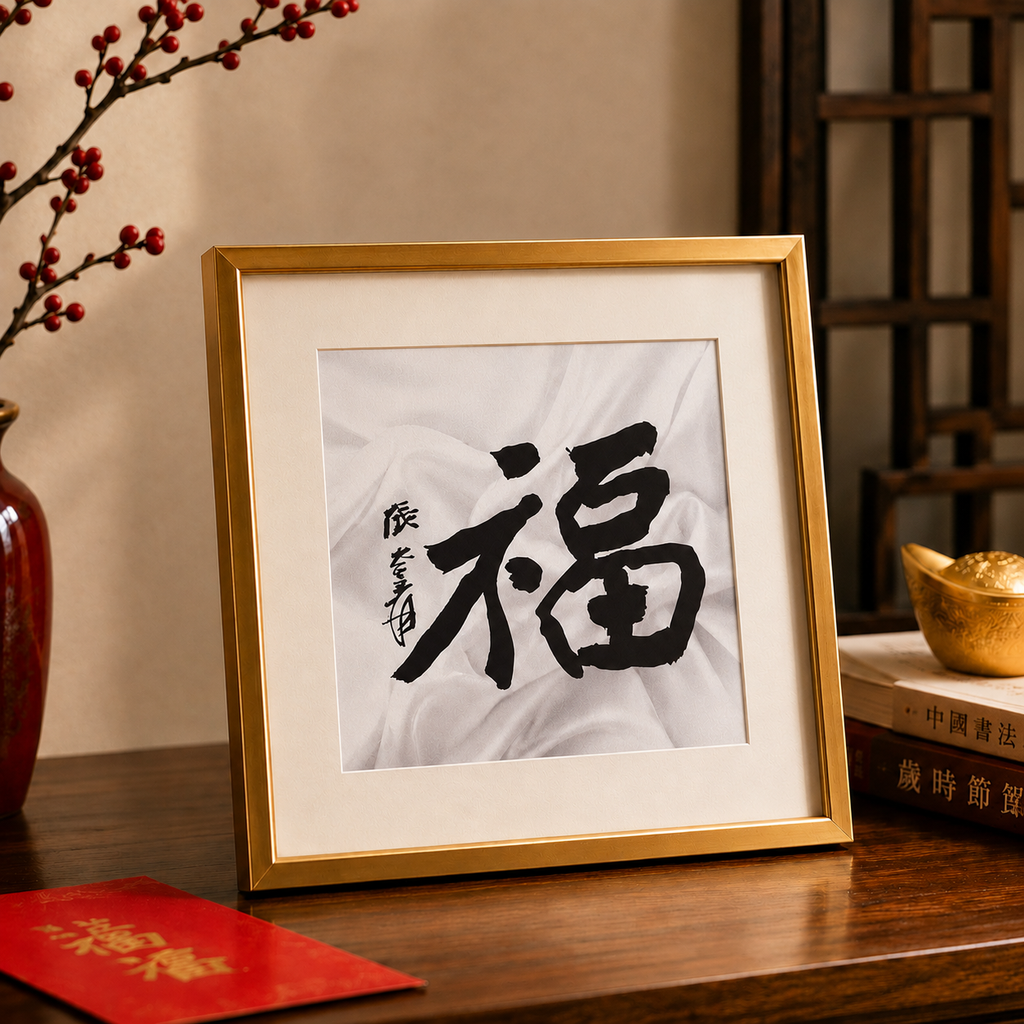 Fortune in White Silk