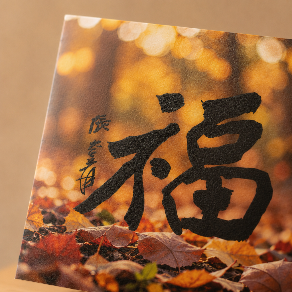 Blessing in Autumn Light