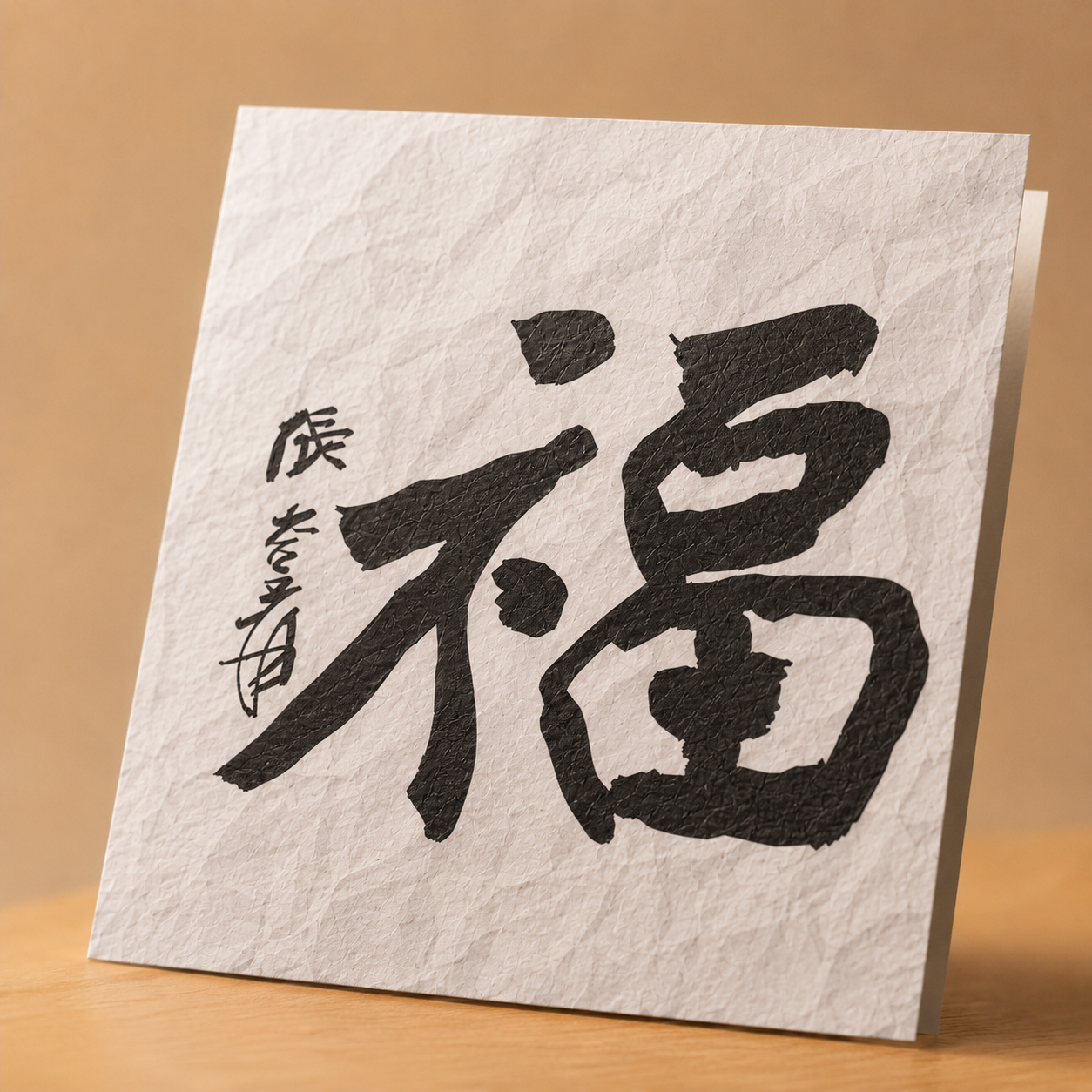 Blessing on Pure Paper