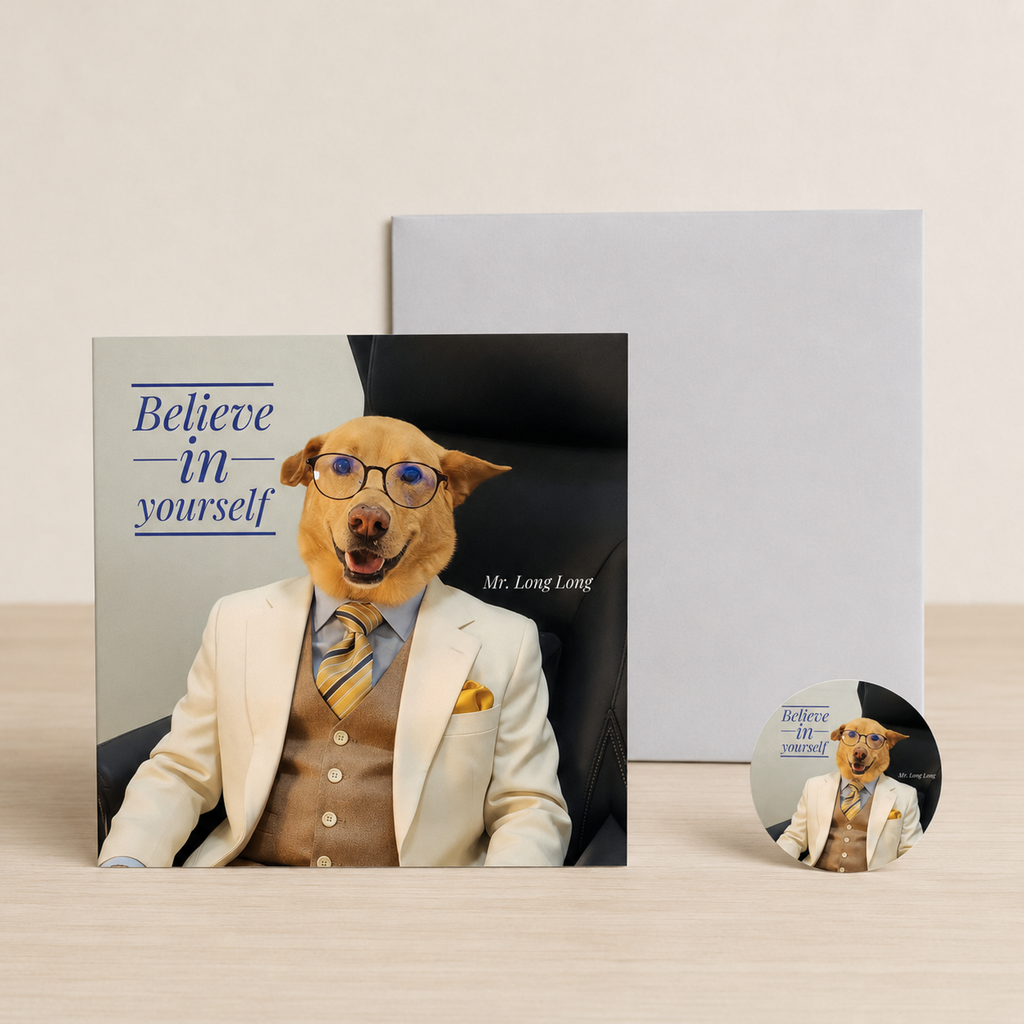 Mr. Long Long Says: Believe in Yourself