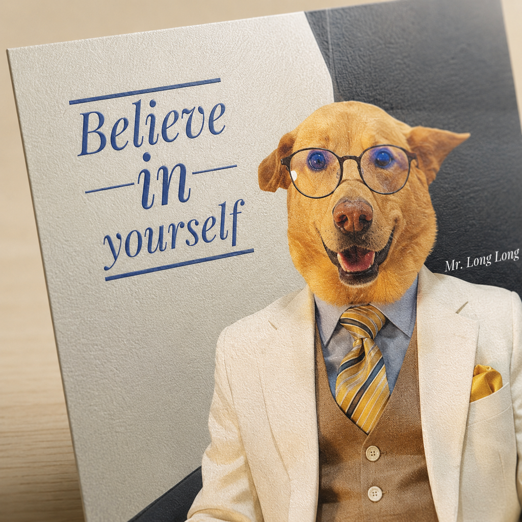 Mr. Long Long Says: Believe in Yourself