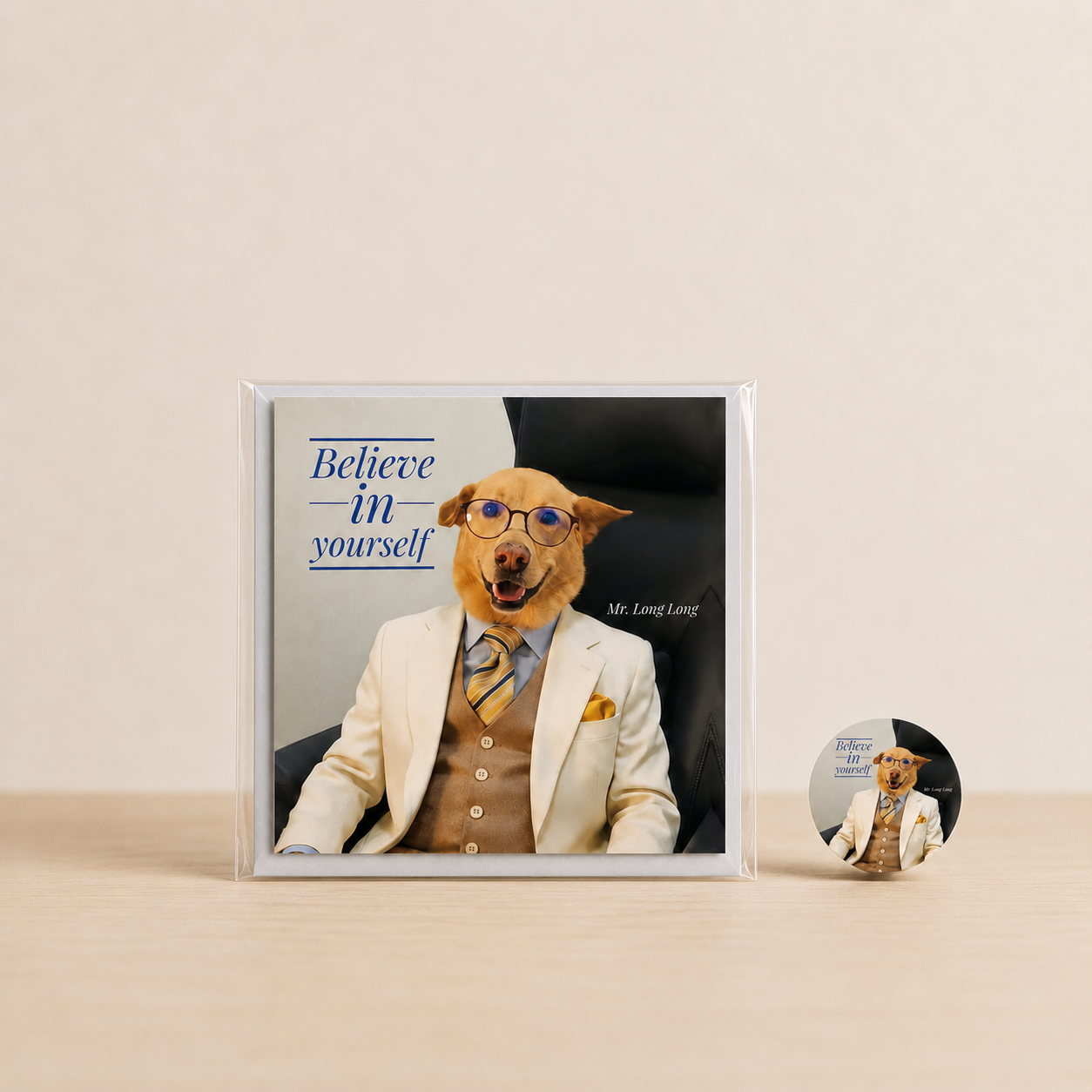 Mr. Long Long Says: Believe in Yourself